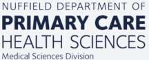 Nuffield Department of Primary Care Health Sciences logo